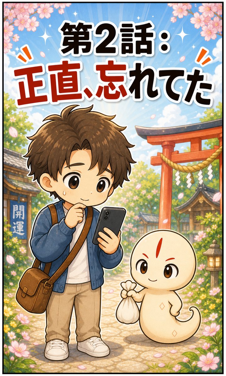 第2話「正直、忘れてた」の表紙