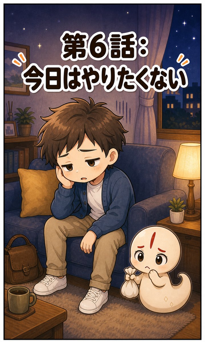 第6話「今日はやりたくない」の表紙