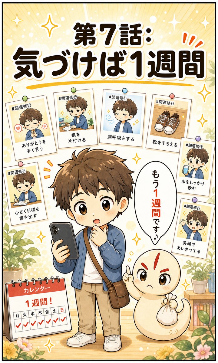 第7話「気づけば1週間」の表紙